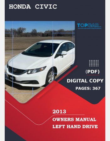 2013 honda civic owners manual